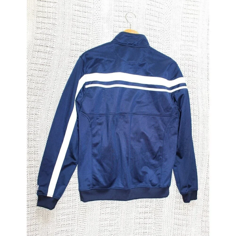 Brooks Equilibrium Technology Tienken II Mens Jacket Navy Blue Size Small Zip up